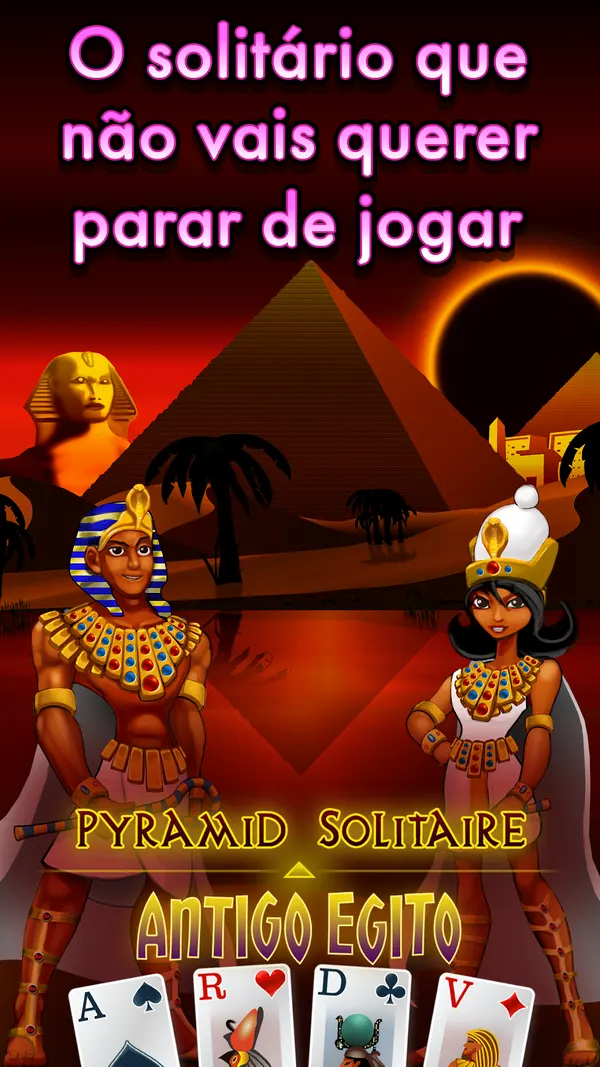 Segunda captura de Pyramid Solitaire - Egypt na loja, formato vertical